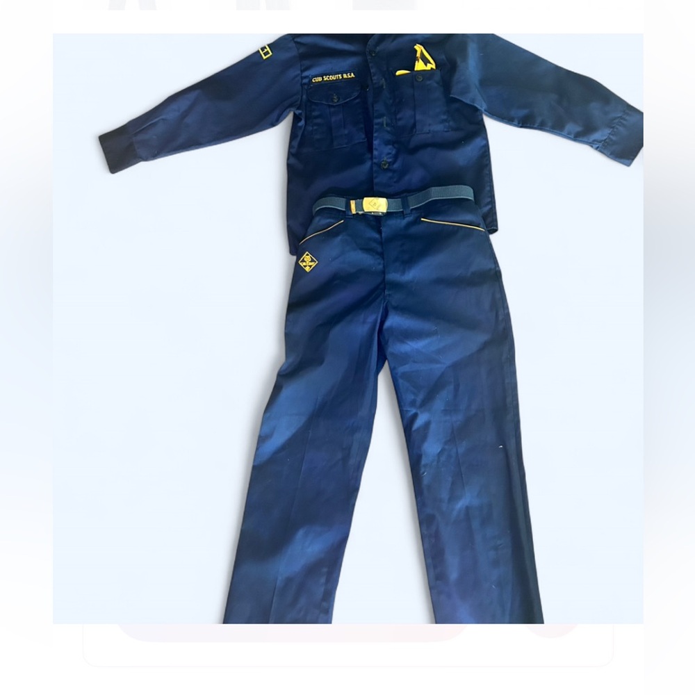 Vintage Cub scouts Matching Set